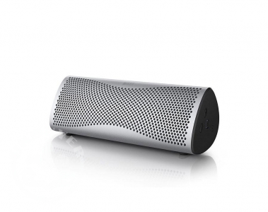 KEF_Muo_wireless_bluetooth_speaker_silver_audible_fidelity_ukbuyer_uk_classifieds