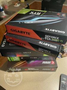 WTS RTX 3090/3080/3070ti//3060/RX6700XT, RX5700TX