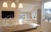 sleek modern designer kitchen Manchester