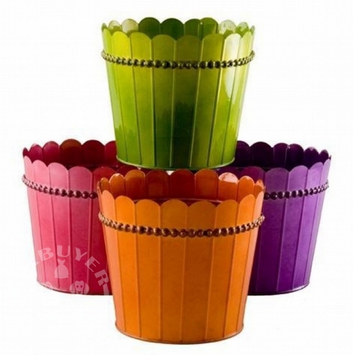 Decorative Metal Planters