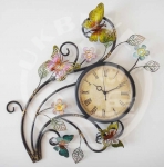 Metal_Wall_Art__Butterfly_Wall_Clock_89738