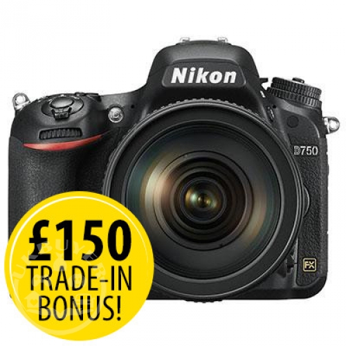 Nikon D750 Digital SLR Camera + 24-120mm VR Lens